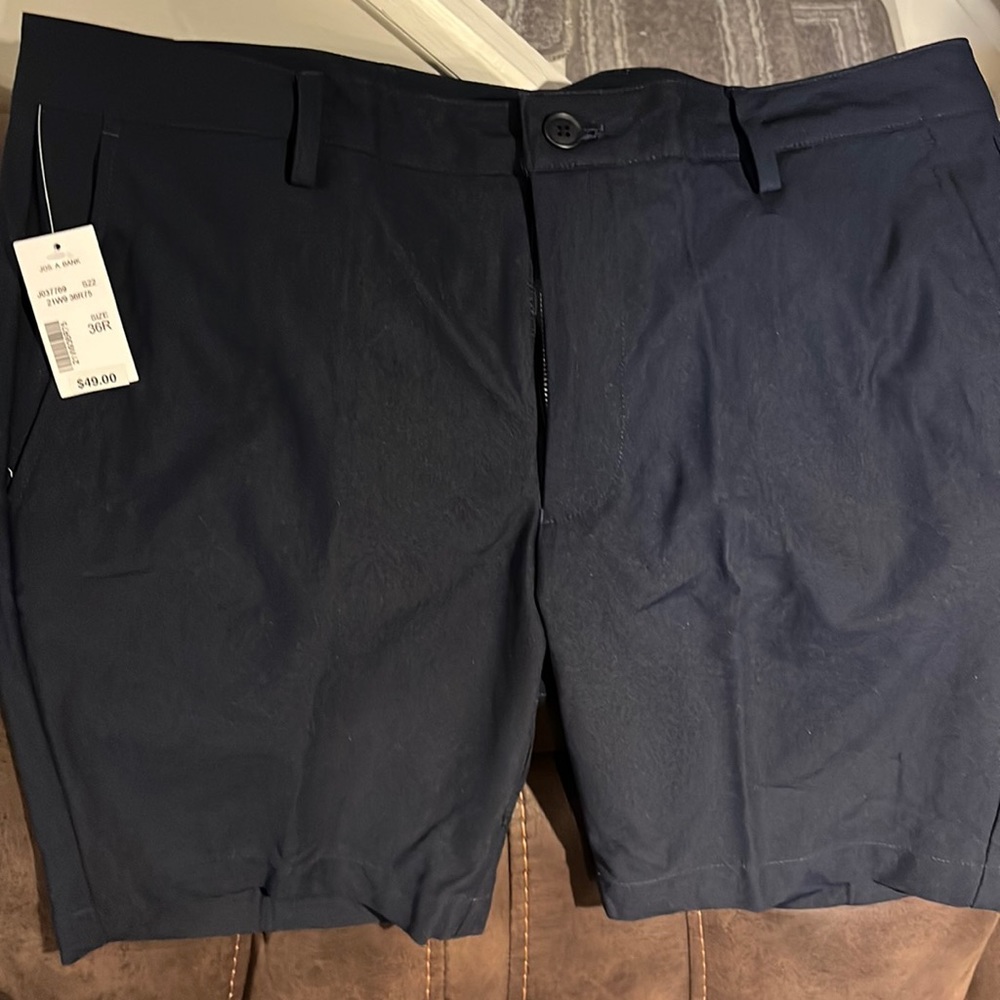 Brand new Jos A Bank with tags mens slim fit shorts - Blue
